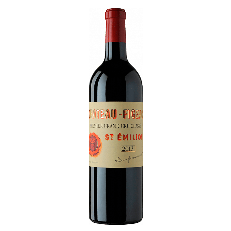 flaske af Chateau Figeac 2013
