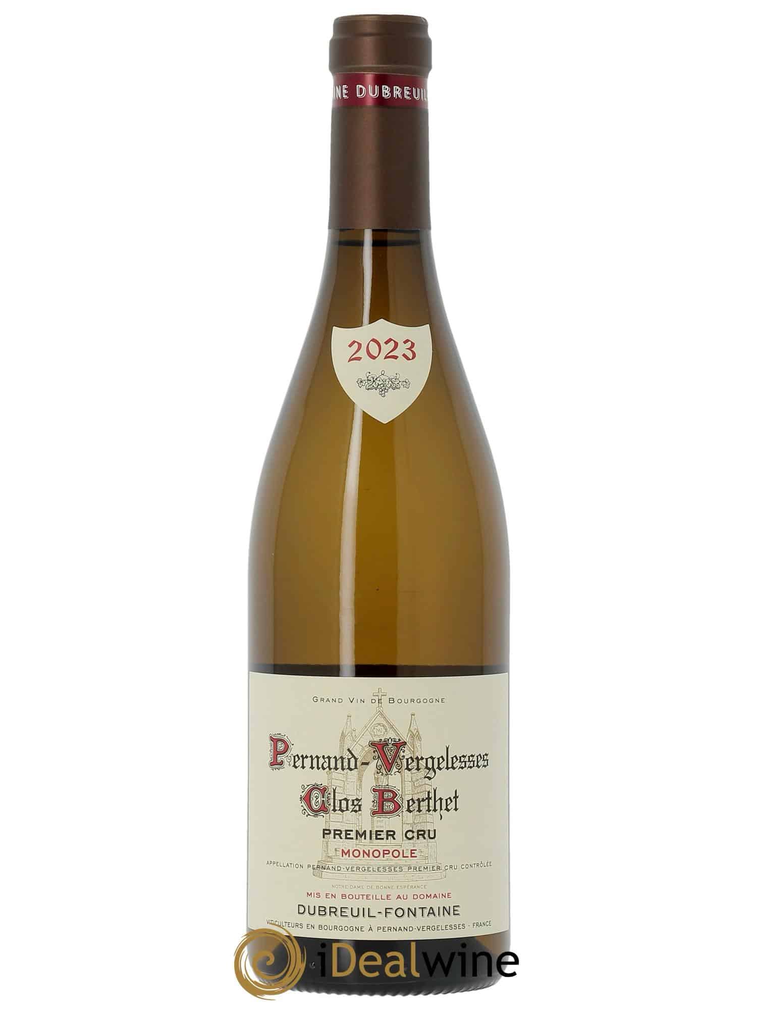 Pernand-Vergelesses Blanc 1. Cru "Clos Berthet", Domaine Dubreuil-Fontaine 2024